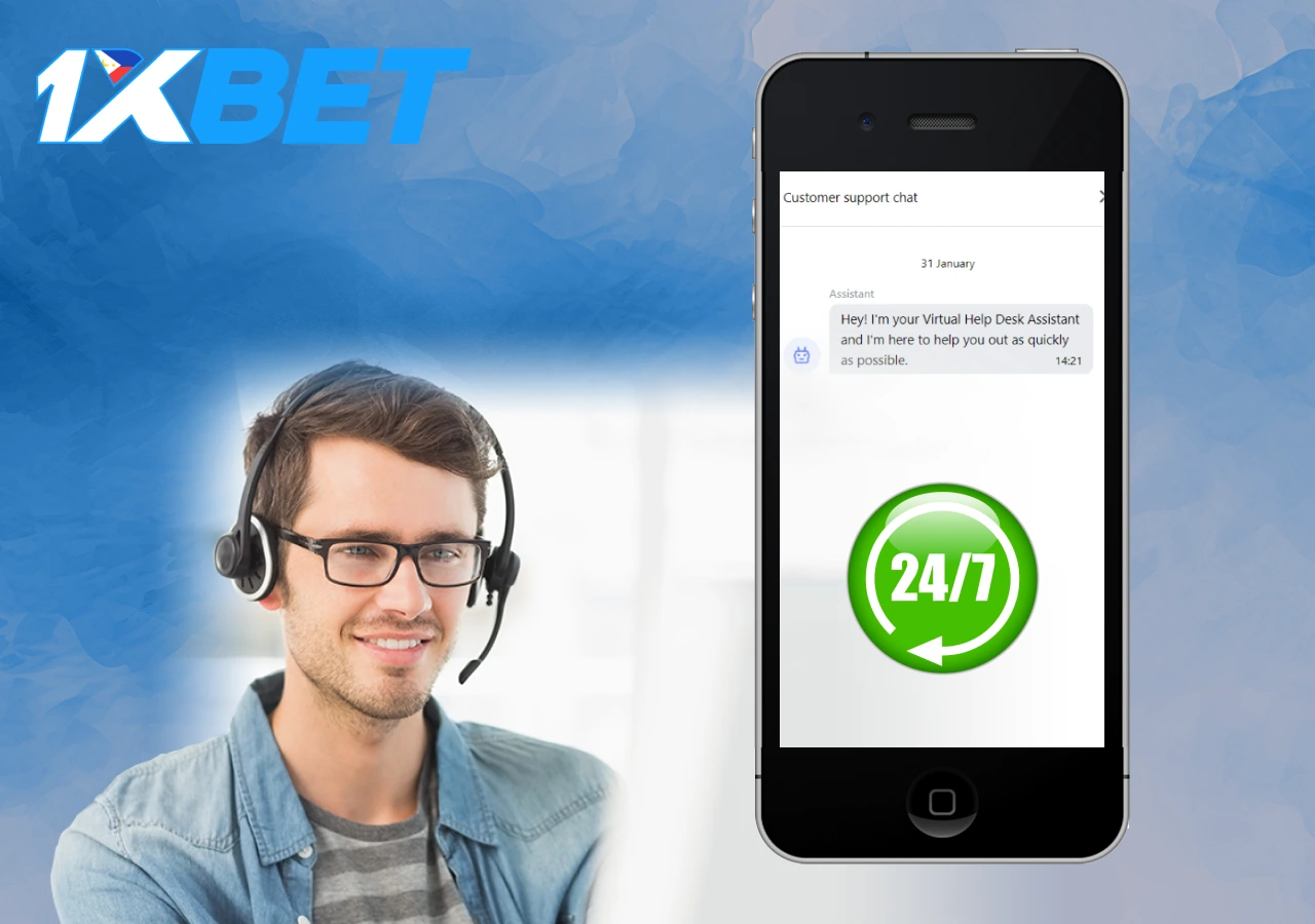 1xBet app offers highly professional assistance