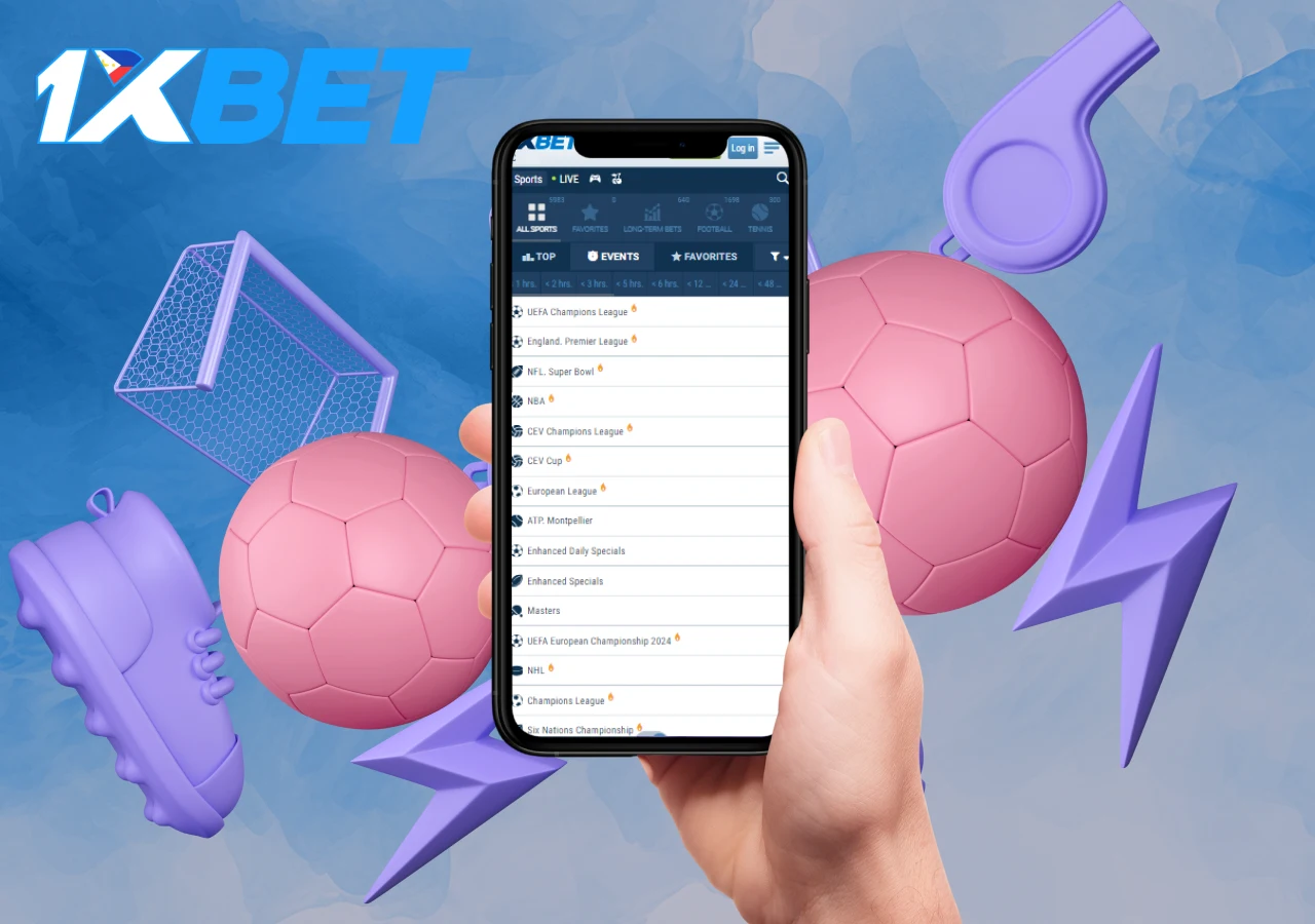 what bets are available in the app